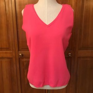 Chico’s | Coral V-neck Tank Top | Size 1